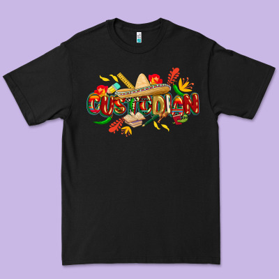Cinco De Mayo Custodian Premium Tee Designed By Cowgirlartshop