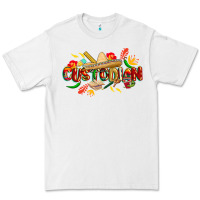 White cinco de mayo custodian Premium Tee - CowGirlArtShop