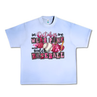 Grape Ice In October We Wear Pink And Watch Baseball Urban Heavy Tee - FaDigitalArtStudio