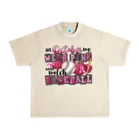 Sandshell In October We Wear Pink And Watch Baseball Urban Heavy Tee - FaDigitalArtStudio