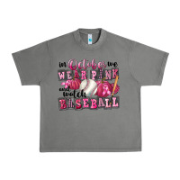 Tornado In October We Wear Pink And Watch Baseball Urban Heavy Tee - FaDigitalArtStudio