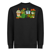 Black cactus coffee cups Heavyweight Sweatshirt - AdoDesignShop