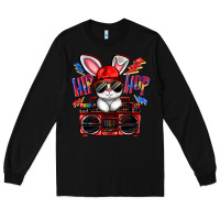 Black hip hop Long Sleeve Tee - FaDigitalArtStudio