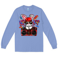 Colony Blue hip hop Long Sleeve Tee - FaDigitalArtStudio