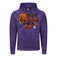 Cloud Purple it's a basketball kinda day Vintage Hoodie - FaDigitalArtStudio