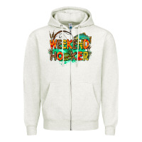 Oatmeal Heather weekend hooker Zipper Hoodie - AdoDesignShop