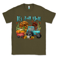 Army Green its fall yall Classic Tee - CowGirlArtShop