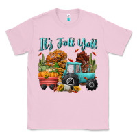 Bubblegum Pink its fall yall Classic Tee - CowGirlArtShop