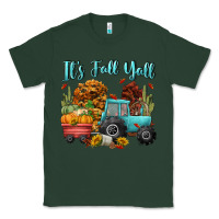Sports Green its fall yall Classic Tee - CowGirlArtShop