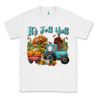 White its fall yall Classic Tee - CowGirlArtShop