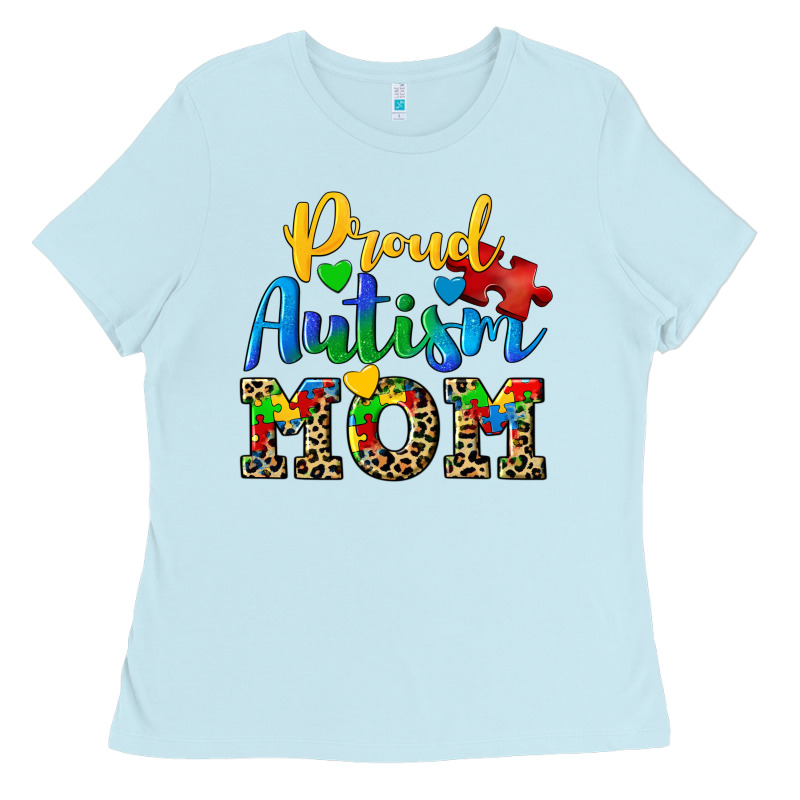 Proud Autism Mom Ladies Tee by CowGirlArtShop | Teevron