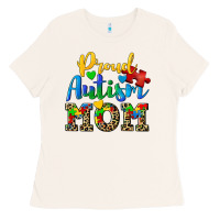 Bone proud autism mom Ladies Tee - CowGirlArtShop