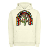 Pigment Pistachio christmas cactus rainbow Urban Hoodie - JahusDesignShop