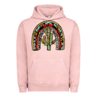 Pigment Salmon christmas cactus rainbow Urban Hoodie - JahusDesignShop