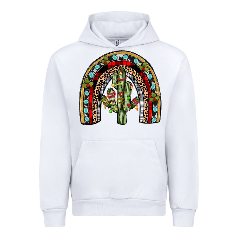 Christmas Cactus Rainbow Urban Hoodie by JahusDesignShop | Teevron