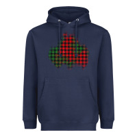 Navy Christmas glitter patch Heavyweight Hoodie - AdoDesignShop