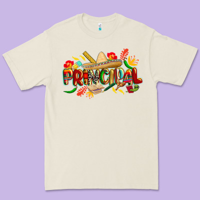 Cinco De Mayo Principal Premium Tee Designed By Cowgirlartshop