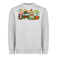 Heather Grey cinco de mayo coffee cups Heavyweight Sweatshirt - AdoDesignShop