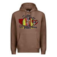 Chestnut softball vibes Premium Hoodie - SublimationCraftShop