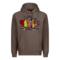 Coffee softball vibes Premium Hoodie - SublimationCraftShop