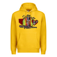 Lemon softball vibes Premium Hoodie - SublimationCraftShop