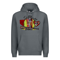Rock softball vibes Premium Hoodie - SublimationCraftShop