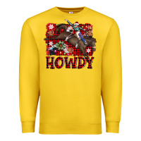 Lemon rodeo christmas howdy Premium Sweatshirt - AdoDesignShop
