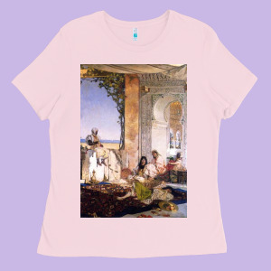Morocco, Map, African, Nying,algeria, Agadir Travel Ladies Tee Designed By Linhvisuals