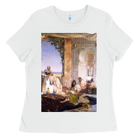 White morocco, map, african, nying,algeria, agadir travel Ladies Tee - linhVisuals