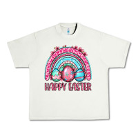 Pistachio Happy Easter eggs rainbow Urban Heavy Tee - OliviaCreatesArt