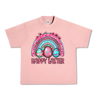 Salmon Happy Easter eggs rainbow Urban Heavy Tee - OliviaCreatesArt