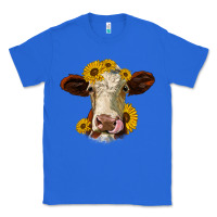 True Royal hereford cattle sunflowers heifer Classic Tee - Jasminsmagicworld