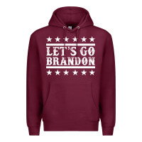 Burgundy Let's Go Brandon Impeach Premium Hoodie - Jasminsmagicworld