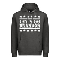 Charcoal Heather Let's Go Brandon Impeach Premium Hoodie - Jasminsmagicworld
