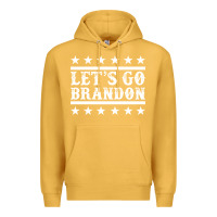 Mustard Let's Go Brandon Impeach Premium Hoodie - Jasminsmagicworld