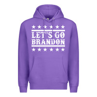 Purple Let's Go Brandon Impeach Premium Hoodie - Jasminsmagicworld