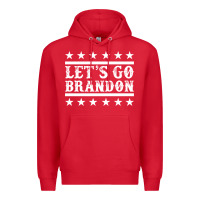 Red Let's Go Brandon Impeach Premium Hoodie - Jasminsmagicworld