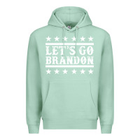 Seafoam Let's Go Brandon Impeach Premium Hoodie - Jasminsmagicworld