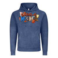 Vintage Denim basketball mama Vintage Hoodie - FaDigitalArtStudio