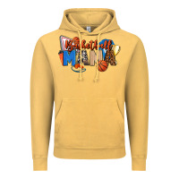 Vintage Mustard basketball mama Vintage Hoodie - FaDigitalArtStudio