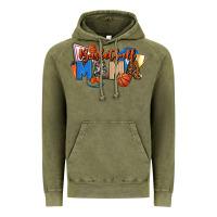 Vintage Olive basketball mama Vintage Hoodie - FaDigitalArtStudio