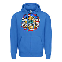 True Royal this is god's country Zipper Hoodie - AdoDesignShop