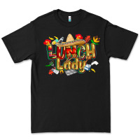 Black cinco de mayo lunch lady Premium Tee - CowGirlArtShop
