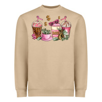 Mushroom boss lady coffee cups Heavyweight Sweatshirt - AdoDesignShop