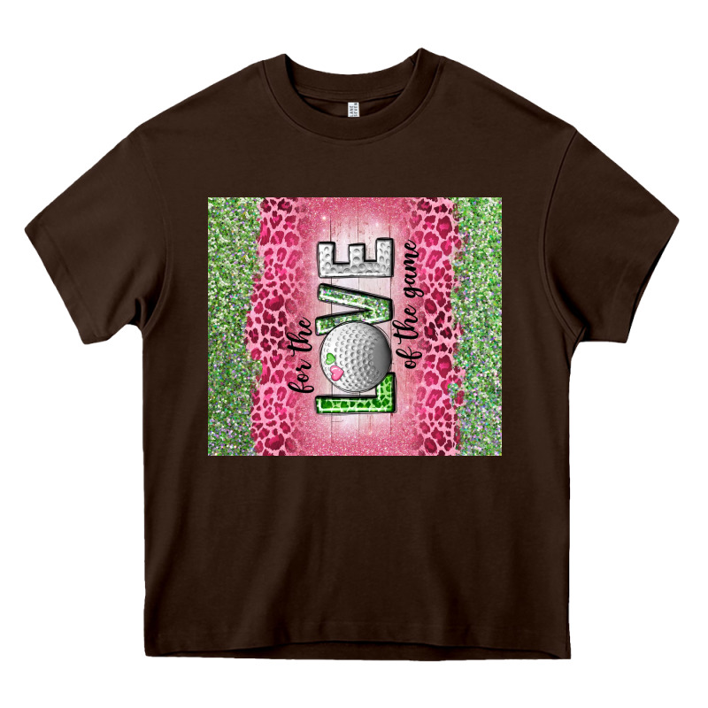 For The Love Of The Game With Golf Tumbler Tbs Heavy Core Tee by TumblerDesignByShophia | Teevron