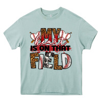Arona my heart is on that field baseball Heavy Core Tee - RanaPortraitStore