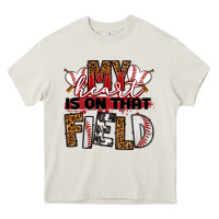 Cream my heart is on that field baseball Heavy Core Tee - RanaPortraitStore