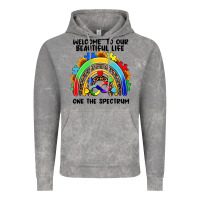 Cloud Rock Autism rainbow Vintage Hoodie - FaDigitalArtStudio
