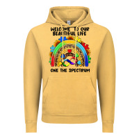 Vintage Mustard Autism rainbow Vintage Hoodie - FaDigitalArtStudio