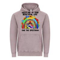 Vintage Zinc Autism rainbow Vintage Hoodie - FaDigitalArtStudio